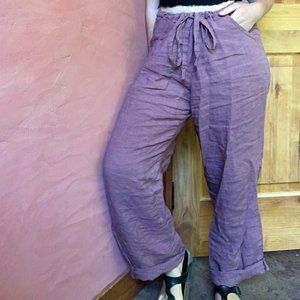 Conscious Clothing Linen Drawstring Pants